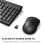 Tastiera Mobility Lab Alpha Combo wireless Azerty 2.4G USB ergonomica nera