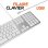 Clavier Mobility Lab ML304304 Mac AZERTY ultra fin avec hub USB 2 ports