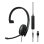 Auriculares Epos ADAPT 135T USB con cable USB Type-A para oficina y call center, cancelación de ruido, negros