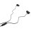 Auriculares Optoma NE750M avec câble 3,5 mm pour appels et musique, noirs