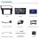 Autoradio 10 pollici JUNSUN 2+64 GB Android 15 CarPlay Android Auto Wireless GPS