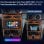 Autorádio JUNSUN 7'' Android 15 CarPlay GPS WiFi Mercedes CLK W209