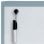 Pizarra magnetisch Nobo draagbaar met wisser 216x280 mm wit