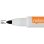 Marqueur NOBO noir effacable a sec pack 6