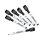 Marqueur NOBO noir effacable a sec pack 6
