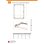Vitrine NOBO Premium Plus fond magnetique 8 x A4