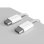 Kabel USB-C zu USB-C PURO 1,5 m USB 2.0 Power Delivery 60W Weiss