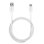 Cable USB PURO CUSBC31WHI 1 m USB A a USB C Blanco
