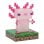 Luminaria noturna Paladone Axolotl Rosa Branco Quente