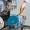 Padella GreenPan Evolution 30 cm Ceramica Senza PFAS Blu