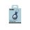 Funda SBS AirTag Bleu Silicone avec Porte-Clefs