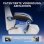 Chaise Gaming GTPLAYER Ergonomique Soutien Lombaire Dossier Large