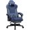 Silla Gaming GTPLAYER Ergonómica Soporte Lumbar Respaldo Ancho 150kg Tela Azul Oscuro
