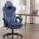 Silla Gaming GTPLAYER Ergonómica Soporte Lumbar Respaldo Ancho 150kg Tela Azul Oscuro