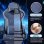 Silla Gaming GTPLAYER Ergonómica Soporte Lumbar Respaldo Ancho 150kg Tela Azul Oscuro