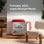 Frigorifero Mini Evvo F20 Retro Rosso Defrost 55cm 45L E