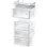 Réfrigérateur Combiné Bosch KGN392XCF No Frost 203 cm 363 L C Noir