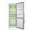 Frigorífico Combi Aspes AC2700ENFIX No Frost 200cm 495L E Inox Display LED Táctil