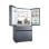 Réfrigérateur Américain Haier HFW7918EIMB Total No Frost 177 cm 601 L E Noir