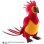 Peluche Fawkes Harry Potter 25 Cms