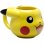 Taza Pikachu 3d Pokémon Cerámica 500 Mls