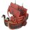 Réplica Kuja Pirates Ship Nine Snake One Piece Grand Ship Collection 15 Cms