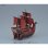 Réplica Kuja Pirates Ship Nine Snake One Piece Grand Ship Collection 15 Cms