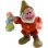 Figura Enanito Doc Con Farol Blancanieves Y Los Siete Enanitos Disney 5,5 Cms