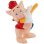 Figura Cerdito Flauta Los Tres Cerditos 5,5 Cms
