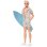 Figura Ken Con Tabla De Surf Y Conjunto A Rayas Barbie Articulado 30 Cms