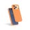 Funda para móvil Force Case Silicona Líquida Mate Naranja con MagSafe para iPhone 17 Pro