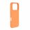 Funda para móvil Force Case Silicona Líquida Mate Naranja con MagSafe para iPhone 17 Pro