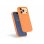 Funda para móvil Force Case Silicona Líquida Mate Naranja con MagSafe para iPhone 17 Pro