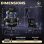 Chaise GTPLAYER Gaming Ergonomique Repose-Pieds et Support Lombaire