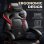 Sedia GTPLAYER Gaming Ergonomica Rossa con Reposapiedi