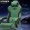 Sedia GTPLAYER Gaming Ergonomica con supporto lombare verde
