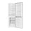 Frigorífico Combi Candy CCG1L314EW Defrost 144 cm 157 L E Branco