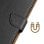 Custodia folio Avizar in pelle nera con supporto e porta carte per Motorola Moto G86