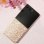 Funda Avizar rígida brillante rosa champán para Samsung Galaxy Z Flip7
