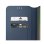 Capa para Telemóvel Avizar Folio Couro Sintético Azul Magnética para Galaxy A56 A36