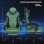 Sedia Gaming GTPLAYER Ergonomica Con Supporto Lombare Schienale Reclinabile