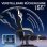 Sedia Gaming GTPLAYER Ergonomica Supporto Lombare Reclinabile 150kg