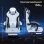 Silla Gaming GTPLAYER Ergonómica Soporte Lumbar Respaldo 159 kg Azul