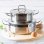 Casseruola Bra Professionale 20 cm acciaio inox 2,25 L