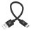 Cavo USB-C Celly USBAUSBCCOT30BK cotone intrecciato 1,5 m