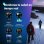 Blackview Military Smartwatch Bluetooth 1,45inch Nero Cinturini Doppi