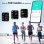 Blackview Smartwatch Bluetooth 5.3 1,85" TFT HD LCD Correa Intercambiable
