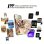 Blackview Smartwatch Bluetooth 5.3 1,85" TFT HD LCD Correa Intercambiable