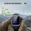 Blackview Military Smartwatch Bluetooth 2.01'' Khaki S/M Resistente 1ATM