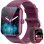 Blackview Smartwatch Bluetooth 5.3 1,85" Rojo Correa S/M